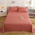 Bed Sheets Summer Single Piece Modern Simple Solid Color Washed Cotton Bed Four Piece Set Dormitory Quilt Sheets Bedding Wholesale. 