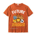 Future zoologist cute zoology students funny zoo keeper gift T-shirt Camisa tops shirt for men fashionable cotton tshirts Europe. 
