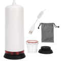 Packing Machine Electric Automatic Vacuum Pump Mini Portable USB Powered Vacuum Suction Machine White use in Multiple Scenarios.