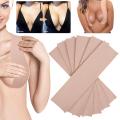 10Pcs Self Adhesive Silicone Stickers Strapless Body Invisible Bra Tape. 