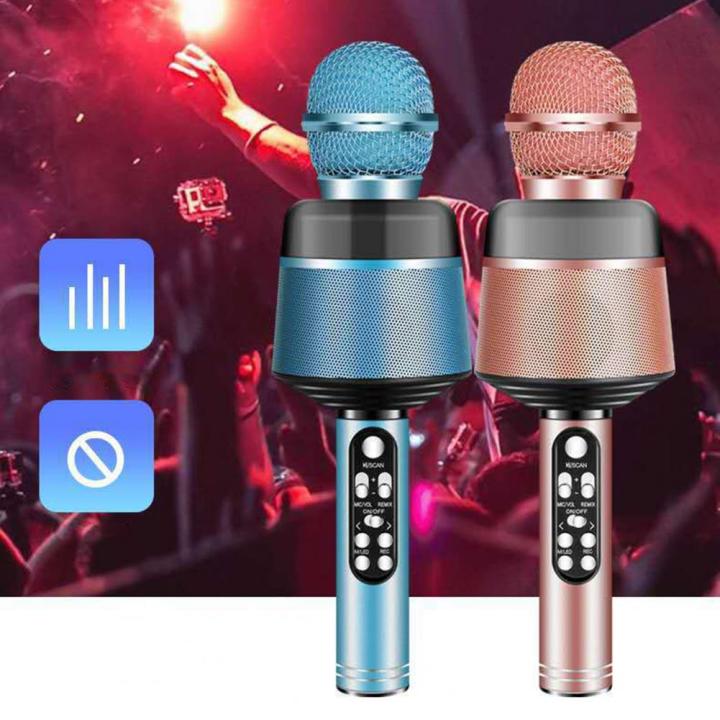 Fashion%20Wireless%20Microphone%20Aluminum%20Alloy%20Microphone%20Bluetooth%205.0%20Surround%20Sound%20Handheld%20Karaoke%20Microphone%20-%20Image%204