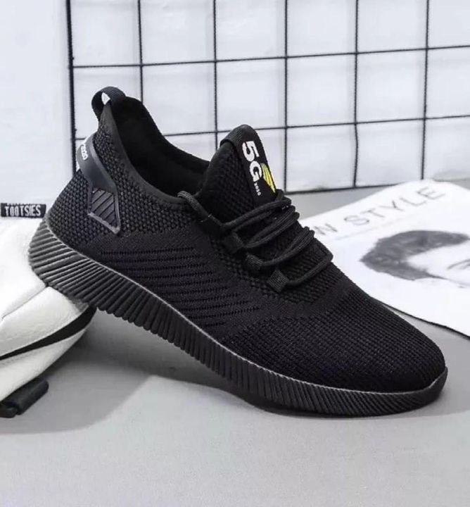 Fashionable Shoes for Men - Black -  - জুতা ছেলেদের
