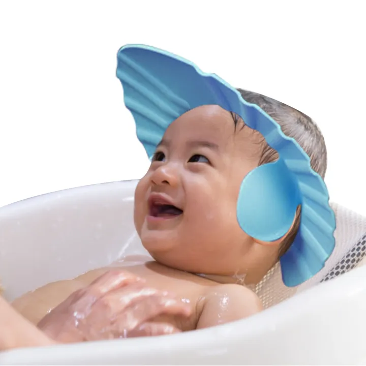 1%20pcs%20Adjustable%20Baby%20Shower%20Cap%20Newborn%20Hair%20Washing%20Cap%20Kids%20Hearing%20Protection%20Children%20Safe%20Shampoo%20Shield%20Bathing%20Head%20Cover%20-%20Image%202