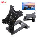 Wall Mount Moving TV Stand, 14 to 42 inch Fully Adjustable Tilt Triple Arm LED LCD TV Wall Mount Bracket. 