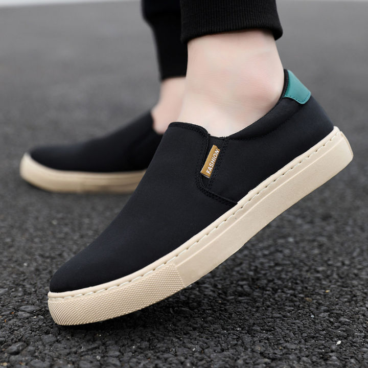 Espadrilles Men Casual Shoes Breathable Lace up Sneakers Male