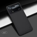 NILLKIN Super Frosted Shield Phone Case For Xiaomi POCO X4 Pro 5G Shockproof Matte Finish Surface Hard PC Phone Cover Shell Black. 
