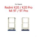 For Xiaomi Mi 9T/ 9T Pro/ Redmi K20/K20 Pro Sim Tray Micro SD Card Slot with Sim Ejector Pin Replacement Part. 