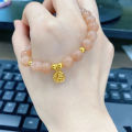 Fashion Exquisite Imitation Crystal Bracelet For Women Fu Character Lucky Blessing Bracelet Auspicious Jewelry Gifts MIO Super Store.