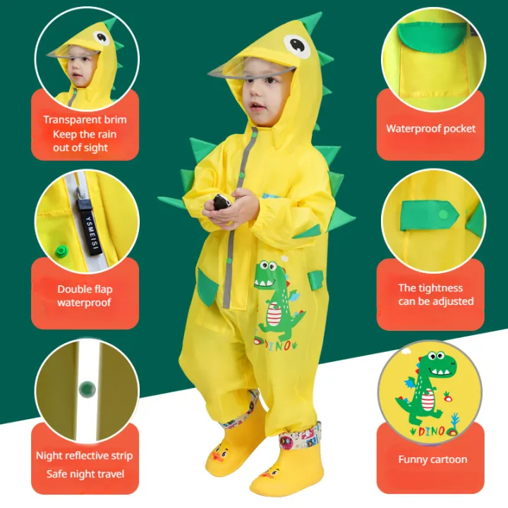 Children's%20Raincoat%20Kindergarten%20Poncho%20for%20Primary%20School%20Students%20Baby%20Rain%20Gear%20Dinosaur%20Raincoat%20Kids%20Rain%20Coat%20Rain%20Poncho%20-%20Image%202