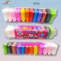 12pcs-1pac DIY soft Super clay/craft ideas for your baby/kids.