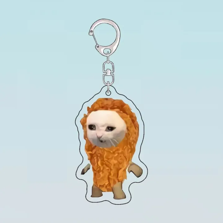 Apple%20Cat%20Memes%20Keychain%20Banana%20Cat%20Popular%20Schoolbag%20Mobile%20Phone%20Pendant%20Acrylic%20Fun%20Gift%20For%20Students%20Keyring%20Accessories%20-%20Image%207