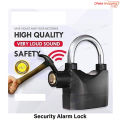 Anti-Thief Security Alarm Lock For Bike & Door-Black security lock lock bike lock cycle lock-Alarms & Anti-Theft-new canvas. 