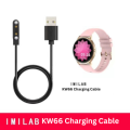Applicable Xiaomi iMilab smart watch KW66 charging cable Chuangmi SW022 charger KW66 magnetic seat charging.