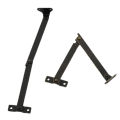 2Sets Lid Support Hinges Remain Antique Bronzes Iron Decor Hinge Box Furniture Hardware Cabinet Door Kitchen furniture hardware. 