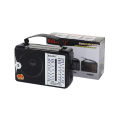 Baoer 606AC Retro AM/FM/SW Portable Radio, Battery Operated Vintage Multi Functional Radio With Built In Speaker And Flashlight. 