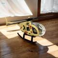 Small Diecast Alloy Helicopter Airplane Toy Birthday Gift Kids Toys Holiday Present Party Favor Desktop Decor for Boys and Girls Plane Model. 