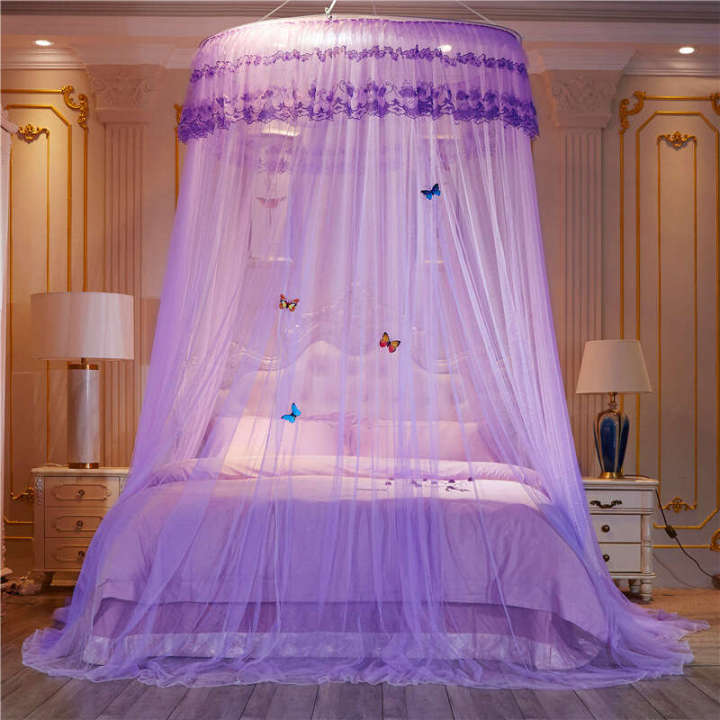 Round%20double%20size%201.5/1.8/2m%20bed,%20floor%20to%20ceiling%20European%20style%20circular%20mosquito%20net,%201.2m%20bed%20-%20Image%204