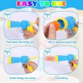 Cat Toys Interactive Launch Training Toy For Pet Kitten Creative Mini Gun Games Stretch Plush Ball Toys Pet Supplies. 