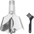 Men's Nose Hair Trimmer Stainless Steel Manual Trimmer Suitable For Nose Hair Razor Washable Portable Nose Hair Trimmer. 