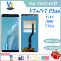 LCD For VIVO V7+ / V7 Plus LCD Display Touch Screen Digitizer Assembly 1716 1850 Y79A Replacement No Dead Pixel.