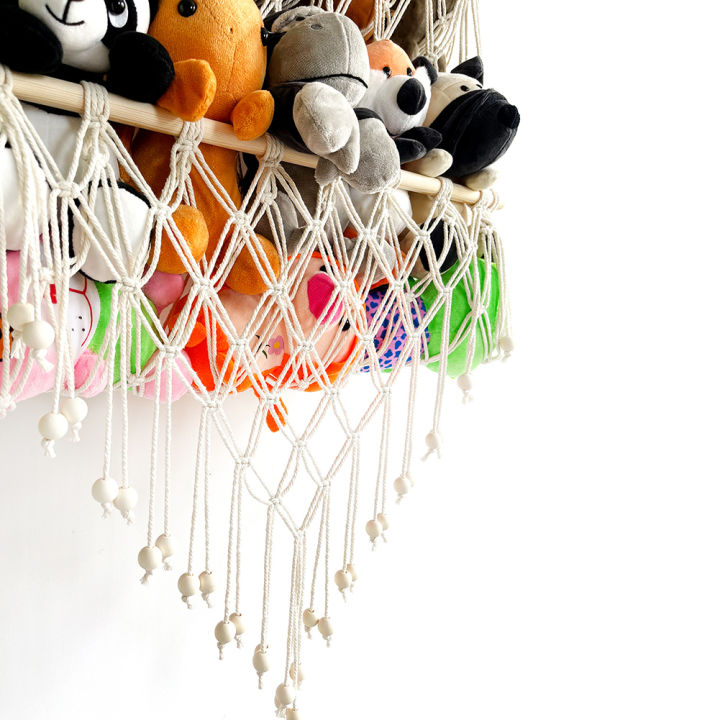 GC%20Stuffed%20Animal%20Storage%20Hammock%202-layer%20Wood%20Plush%20Toys%20Holder%20Hanging%20Toy%20Organizer%20For%20Nursery%20Play%20Room%20Bedroom%20-%20Image%205
