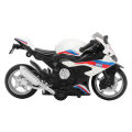 Kids Motorcycle Toy, Alloy Motorcycle Model Toy Pull Back Improve Sensory Perception for Display. 