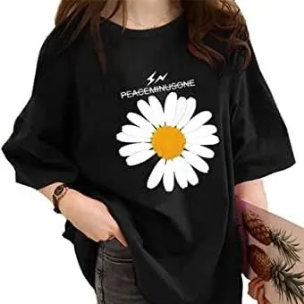 New%20style%20%20cute%20%20Black%20Cotton%20T-shirt%20for%20Women%20-%20Image%205