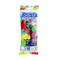 Doms Tempera Color 18 Shades with Brush. 