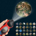 Dinosaur Shark Projector Night Study Learning Toy Flashlight Sleeping History Early Education Toys Torch Flashlight Fun Toys. 