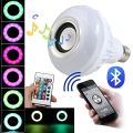 Smart Led Remote Control Bluetooth Speaker Music Bulb - AC.