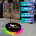 360 Photo Booth Machine Rotating Selfie 360 Video Camera Booth Photobooth With Flight Case Packing For Wedding Party Events. 