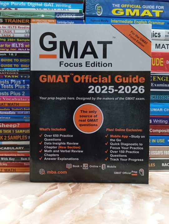 Gmat Official Guide 2025 - 2026 (Focus Edition) | Daraz.com.bd