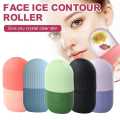 1p Silicone Face Ice Cube Facial Contouring Ice Mold Roller Silicone Frozen Face Roller Massager Ice Face Roller for Beauty. 