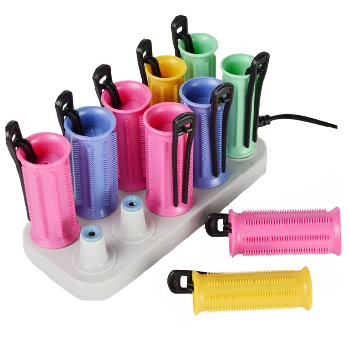 Professional Electric Heated Hair Rollers for Women Hair Curly Sticks Heat Rollers Hair Tube Curlers Heat Roller DIY Hairstyles