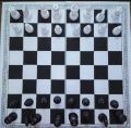 Plastic Chess Set with Board. 