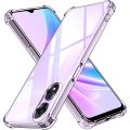 Oppo A78 4G Premium Silicone Case Crystal Clear Soft TPU Ultra-Thin Transparent Flexible Protective Mobile Phone Back Cover.