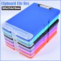 Plastic Board File Case Box Clipboard Waterproof. 