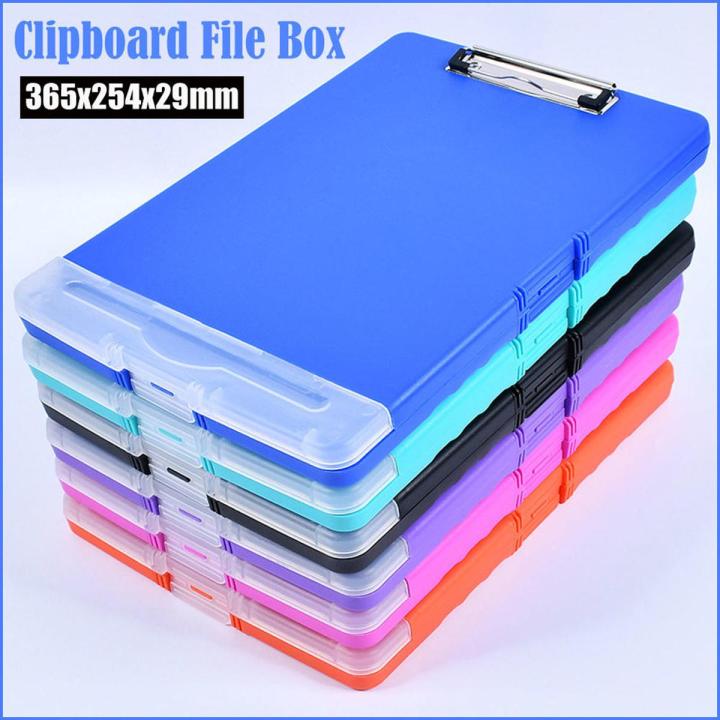 Plastic Board File Case Box Clipboard Waterproof