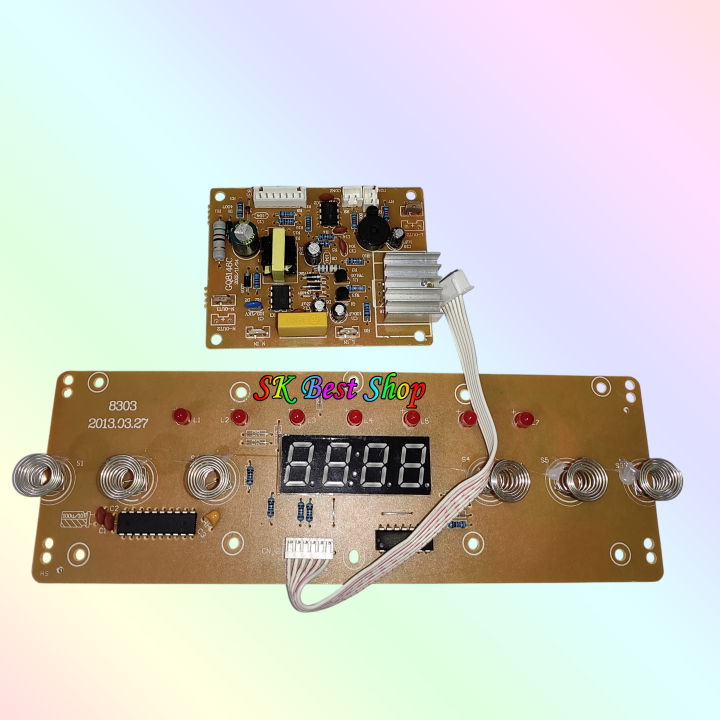 infrared%20Cooker%20Circuit%20Board%20PCB%20with%20Control%20Panel%20220V-2000W%20(Vertical)%20for%20infrared%20Cooker/%20Electric%20Ceramic%20Heaters/%20Electric%20Stove%20Parts%20-%20Image%204