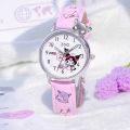 New luminous girls junior high school and primary school students cute cartoon watch Coolomi children's quartz watch.