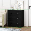 Furnisha Furniture Chest of 3 Drawers Storage Cabinet with knob for Living Room | Multipurpose Use Storage Wardrobe for your home & Office 32/28''. 