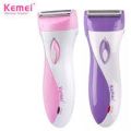 Kemei KM-3018 Waterproof Electric Lady Shaver Hair Women Bikini Underarm Body Lady Epilator Hair Removal Cordless Trimmer for Women. 