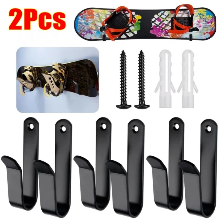 %E3%80%90support%E3%80%91%201/2Pcs%20Durable%20Wall%20Mount%20Clips%20Snowboard%20Storage%20Hook%20Wall%20Rack%20Stand%20Solid%20Steel%20Wall%20Hanger%20Home%20Garage%20Multifunctional%20Surfboard%20Holders%20-%20Image%205