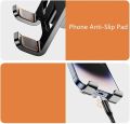 360° Rotating Full Metal Phone & Tablet Stand – Aluminum Alloy Adjustable Desktop Holder for Mobile Devices.