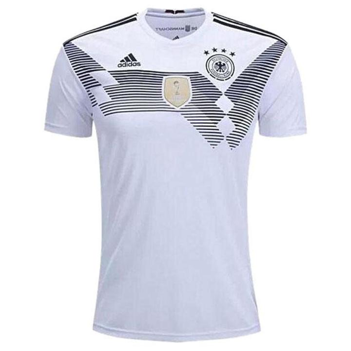 Polyester Short Sleeve Germany Home Jersey â€“ White - Jersey - Jarsi