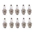10Pcs Mini Lawn Mower Spark-Plug L7Tc Br2Lm 55Mmx22Mm. 