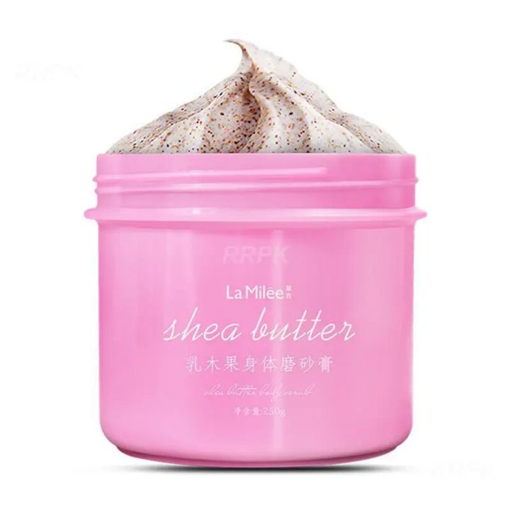 1PCS Exfoliating Gel Body Scrub Cream Shea Butter Fruit Skin Whitening Go Cutin Dead Skin Moisturizing Body Skin Care Tools