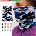 Bandana Magic Face Mask Neckerchief Sun Protection Polyester Men's Scarf Head Buff Unisex Washable Elasticity for Outdoor Riding Helmet and Activities 1 Piece. 