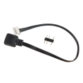 Fan Adapter Cable 4Pin to 5V ARGB 3Pin Converter for Fan Controller Adaptor Connector.