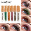 Kristen Leanne cross-border Amazon sparkling sparkling diamond colored pearlescent glitter mascara.